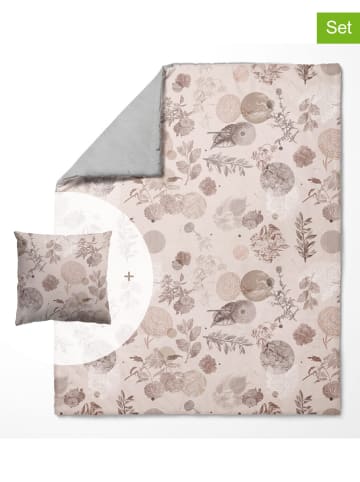 Lullalove 2-częściowy zestaw w kolorze beżowym