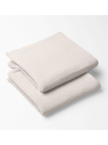 Lullalove Kocyk w kolorze kremowym do przewijania