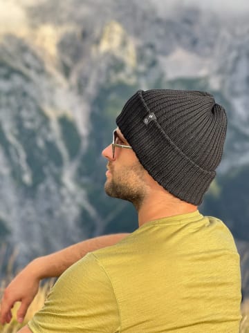 Lullalove Wollmütze in Schwarz