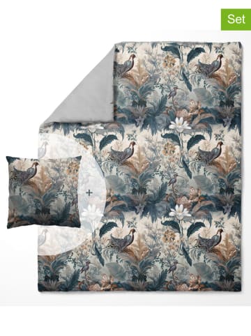 Lullalove 2tlg. Set: Kissen und Decke in Türkis