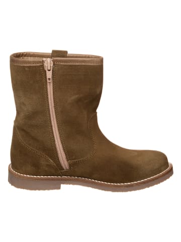 kmins Leder-Boots in Braun