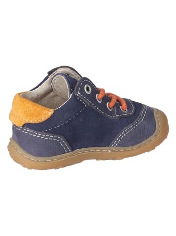 PEPINO Leren boots "Samy" donkerblauw