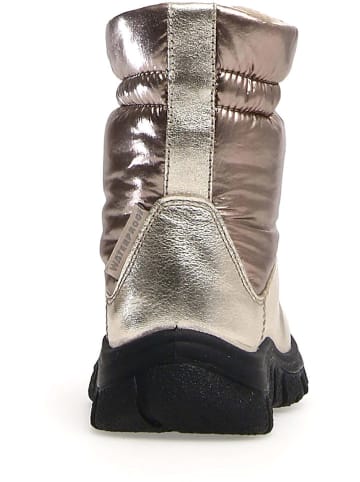 Naturino Botki zimowe "Varna" w kolorze złotym