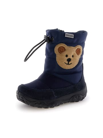 Naturino Botki zimowe "Bear" w kolorze granatowym