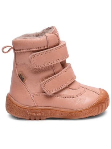 bisgaard Leder-Winterboots in Rosa