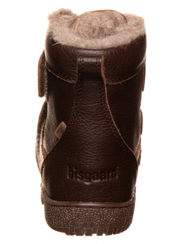 bisgaard Leder-Boots "Magnus" in Braun