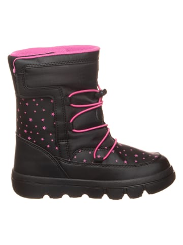 Geox Winterboots "Willaboom" zwart/roze