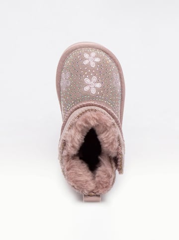 Lelli Kelly Leren winterboots "Clarissa" lichtroze