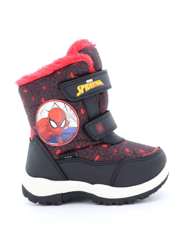 Marvel Boots in Schwarz/ Rot