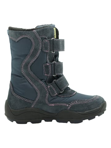El Naturalista Leren boots donkerblauw