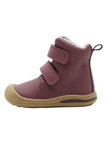 lamino Leren boots rood