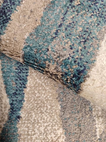 deco Rugs & Carpet Dywan "Milano" w kolorze beżowo-niebieskim