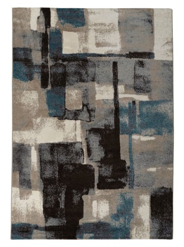deco Rugs & Carpet Kurzflor-Teppich "Decora" in Blau/ Grau