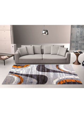 deco Rugs & Carpet Dywan "Decora" w kolorze szaro-pomarańczowym