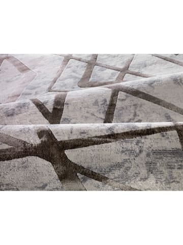 deco Rugs & Carpet Dywan "Double" w kolorze szaro-brązowym