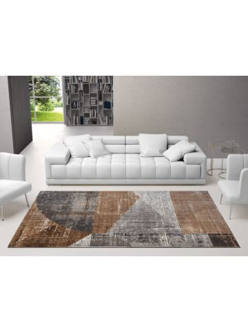 deco Rugs & Carpet Laagpolig tapijt "Double" bruin