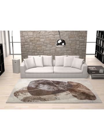 deco Rugs & Carpet Kurzflor-Teppich "Double" in Braun