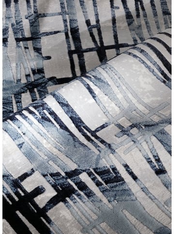 deco Rugs & Carpet Dywan "Double" w kolorze szaro-niebieskim