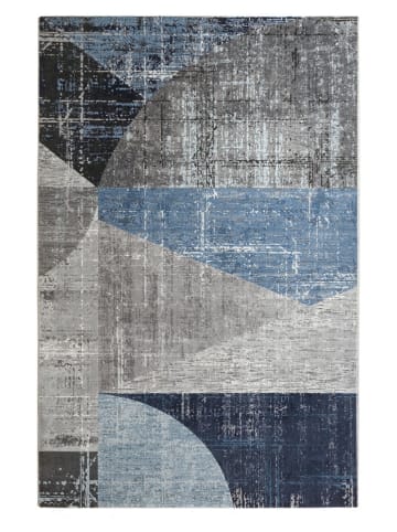 deco Rugs & Carpet Dywan "Double" w kolorze szaro-niebieskim