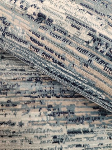 deco Rugs & Carpet Kurzflor-Teppich "Double" in Blau