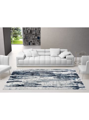 deco Rugs & Carpet Dywan "Double" w kolorze szaro-niebieskim