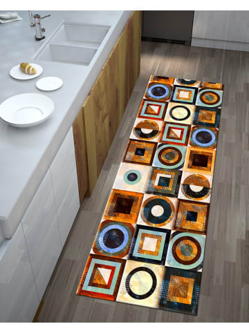 deco Rugs & Carpet Vinyl-Teppich in Bunt
