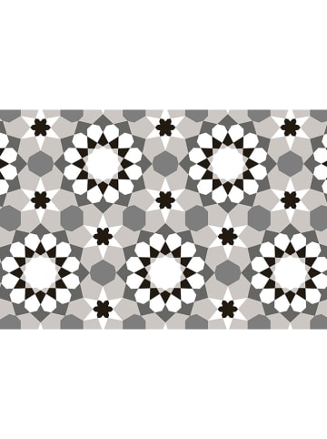 deco Rugs & Carpet Dywan winylowy w kolorze szaro-czarno-białym