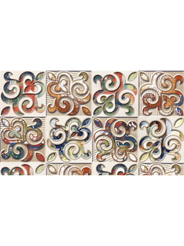 deco Rugs & Carpet Vinyl tapijt meerkleurig