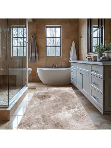 deco Rugs & Carpet Dywan winylowy w kolorze jasnobrązowym