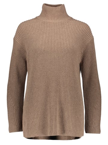 Marc O'Polo Sweter w kolorze jasnobrązowym