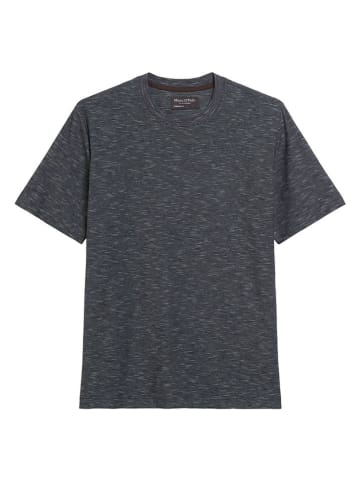 Marc O'Polo Shirt in Dunkelblau/ Grau