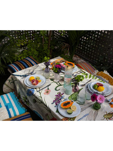 Madre Selva Tischdecke "Tierra Bella" in Beige/ Bunt - (L)140 x (B)140 cm