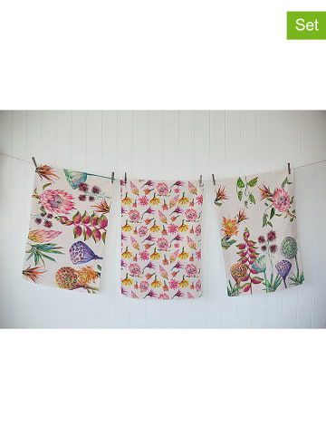 Madre Selva Ściereczki (3 szt.) ze wzorem do naczyń - 70 x 50 cm