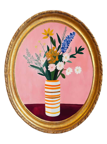 Madre Selva Gerahmter Kunstdruck "Eclectic Bunch" - (L)50 x (B)40 cm