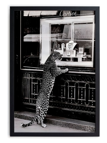 Madre Selva Gerahmter Kunstdruck "Cheetah 1" - (B)30 x (H)40 cm