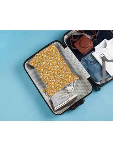 Madre Selva 3-delige reisorganizersset "Liberty" geel/groen/rood - (B)40 x (H)30 cm