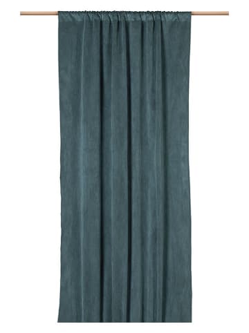 Madre Selva Zasłona "Jim" w kolorze turkusowym - 300 x 140 cm