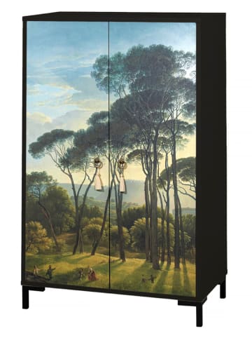 Madre Selva Kommode "Walter" in Bunt - (B)75 x (H)122,5 x (T)40 cm