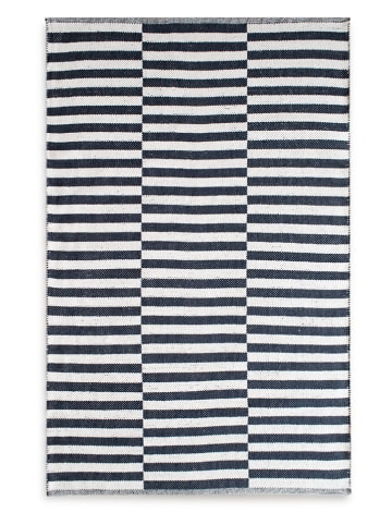 Madre Selva Katoenen tapijt zwart/wit - (L)230 x (B)160 cm