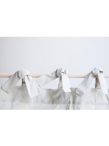 Madre Selva Vorhang "Flores Salvajes" in Beige/ Bunt - (L)270 x (B)140 cm