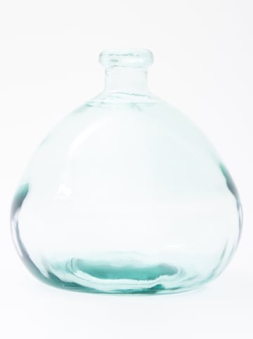 Madre Selva Vaas "Saint Tropez" transparant - (H)22 x Ø 22 cm