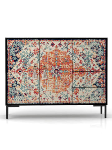 Madre Selva Sideboard "Wilma" meerkleurig - (B)113 x (H)75 x (D)45 cm