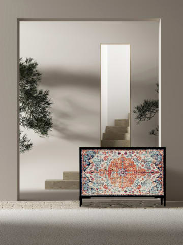 Madre Selva Sideboard "Wilma" meerkleurig - (B)113 x (H)75 x (D)45 cm