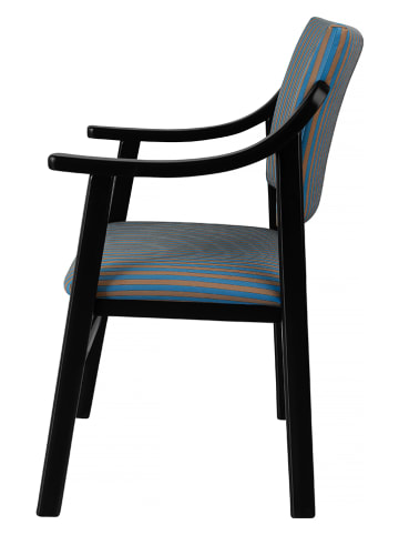 Madre Selva Krzesło "Silla" w kolorze niebiesko-jasnobrązowym - 43 x 84 x 52 cm