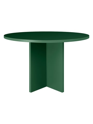 Madre Selva Esstisch "Matilda" in Grün - (H)72 x Ø 120 cm
