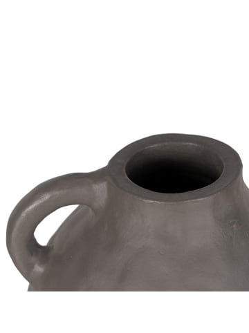 Madre Selva Vase in Grau - (H)20 x Ø 18 cm