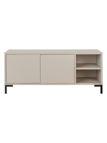 Madre Selva TV-Kommode "Mirko" in Taupe - (B)113 x (H)47 x (T)40 cm