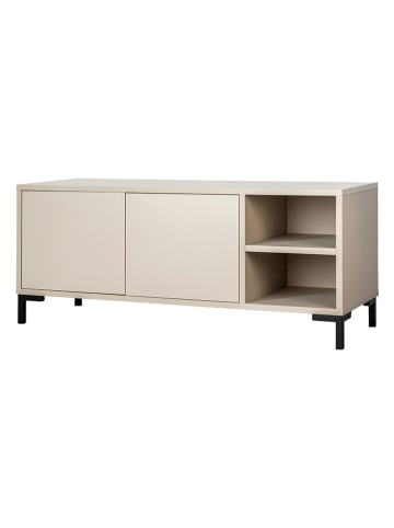 Madre Selva Komoda RTV "Mirko" w kolorze szarobrązowym - 113 x 47 x 40 cm