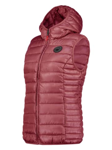 Canadian Peak Doorgestikte bodywarmer "Volombiana" rood