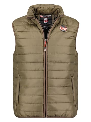 Canadian Peak Doorgestikte bodywarmer "Vatikeak" lichtbruin